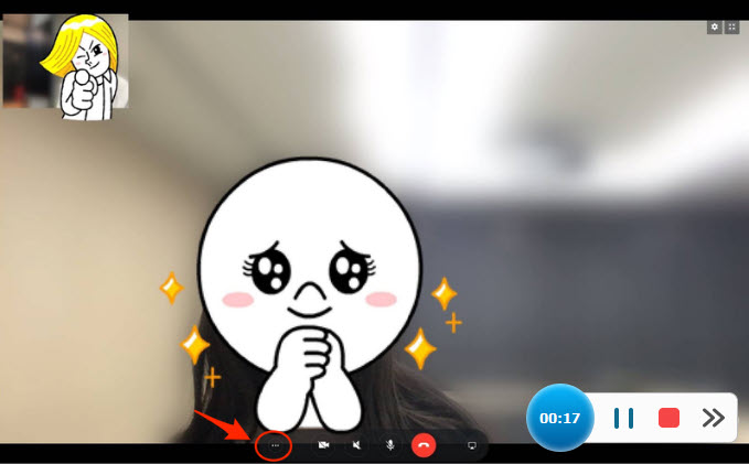 一鍵開始錄影視訊鏡頭