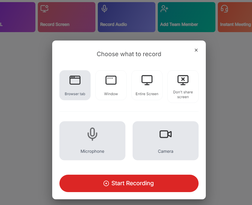Screenapp 筆電螢幕錄製